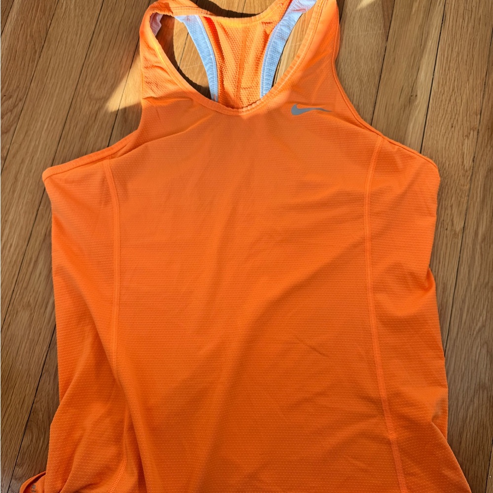 Nike Dri-FIT Bright Orange Tank
